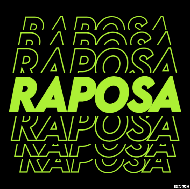 Raposa Text Effect