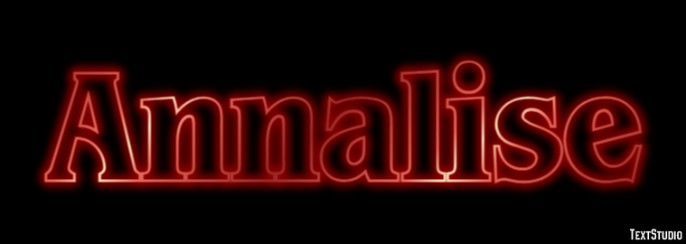 Annalise Effetto testo