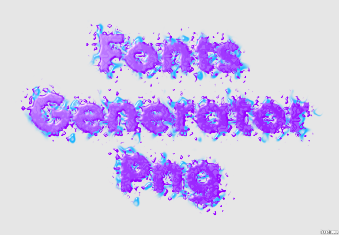 Fonts Generator Png Efekt tekstowy