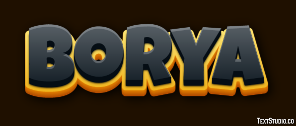 Borya Текстовый эффект