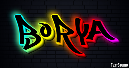 Borya Эффект текста