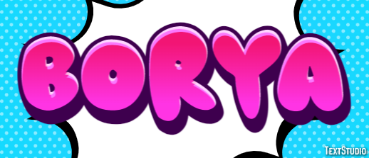 Borya Текстовый эффект