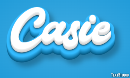 Casie Efecto de Texto