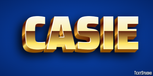 Casie Texteffekt