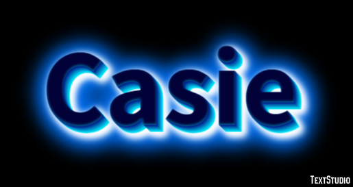 Casie Text effect