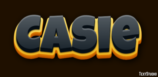 Casie Text effect
