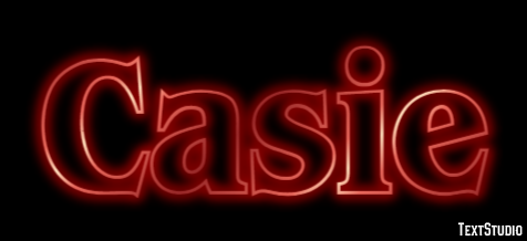 Casie Text effect