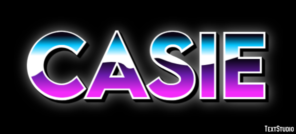 Casie Text effect