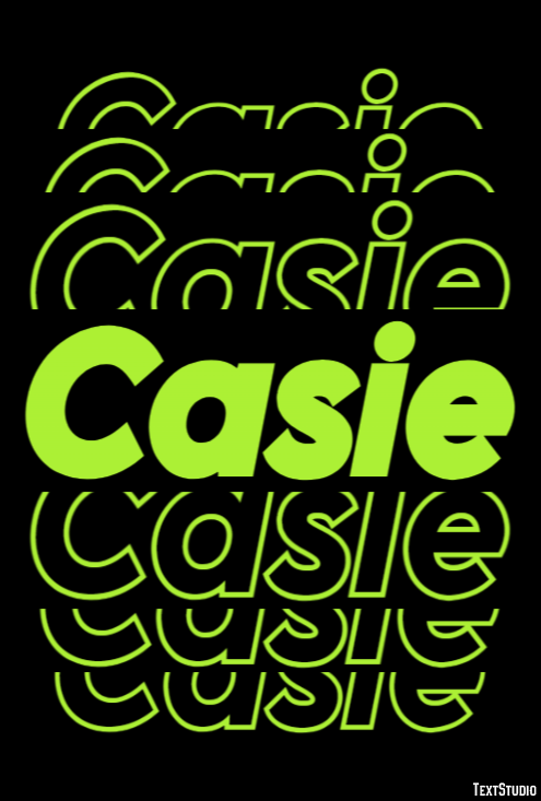 Casie Text Effect