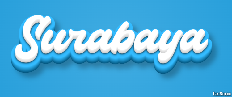 Surabaya Texteffekt