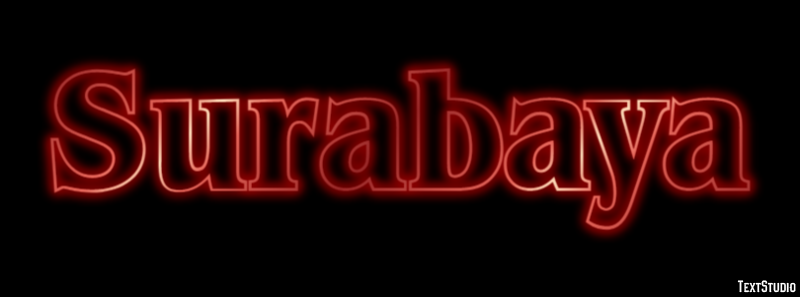 Surabaya Texteffekt
