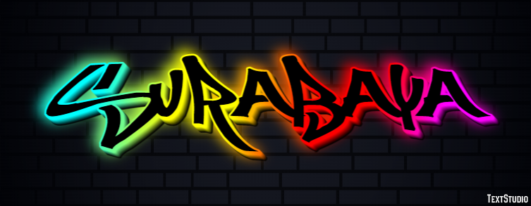 Surabaya Texteffekt