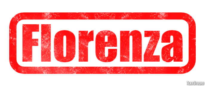Florenza Effetto testo