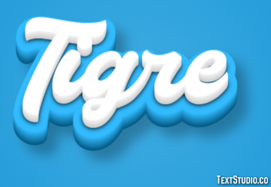 Tigre Efekt tekstowy