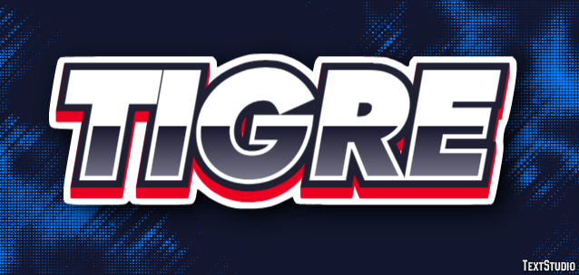 Tigre Effetto testo