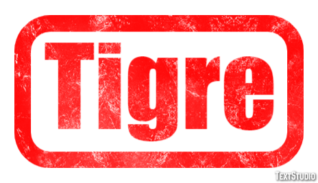 Tigre Efekt tekstowy
