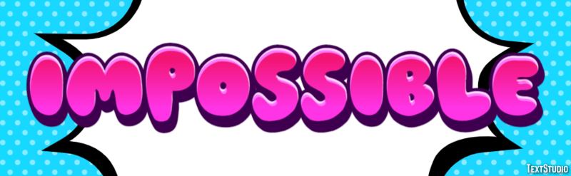 Impossible Text Effect