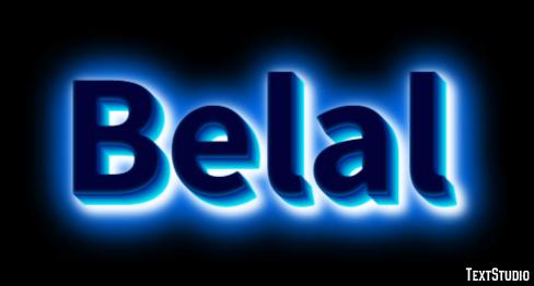 Belal Efeito de texto