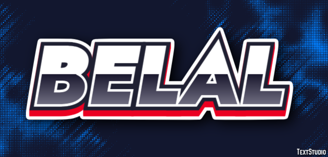 Belal Text Effect