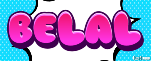 Belal Text Effect
