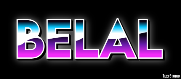 Belal Text Effect