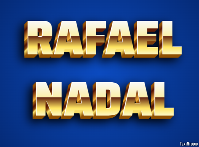Rafael Nadal Efeito do texto