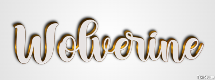 Wolverine Text Effect