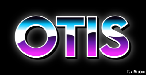 Otis Эффект текста