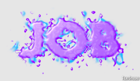 Job Texteffekt
