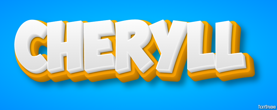 Cheryll Text effect