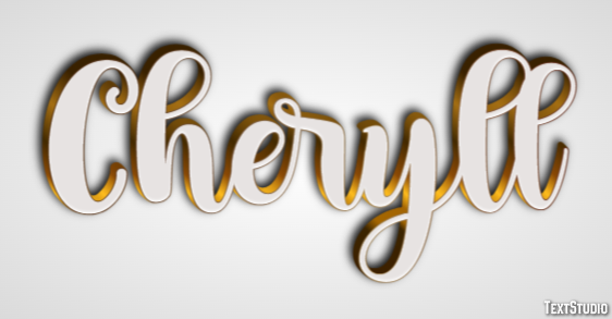 Cheryll Text Effect