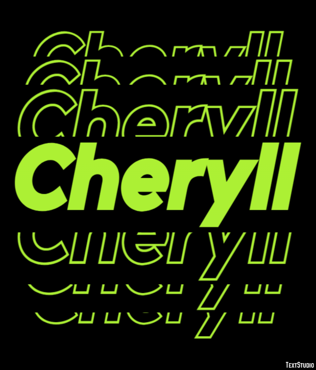 Cheryll Tekst Effect