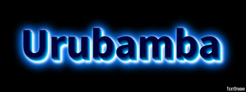 Urubamba Tekst Effect