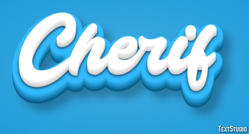 Cherif Text effect