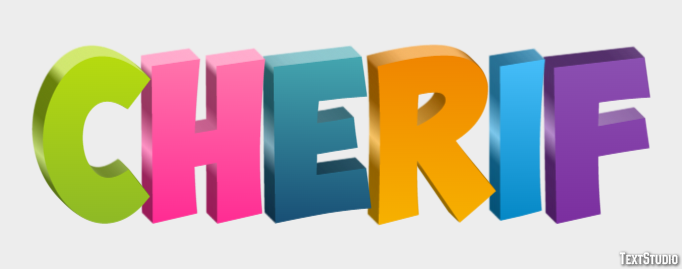 Cherif Text Effect