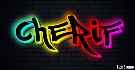 Cherif Text effect