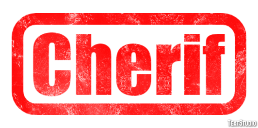 Cherif Text effect