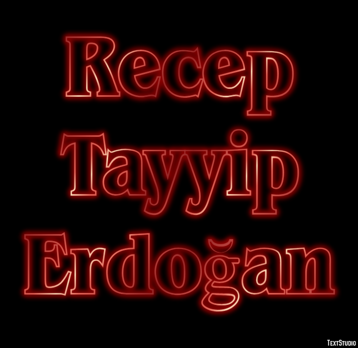 Recep Tayyip Erdoğan Efeito do texto
