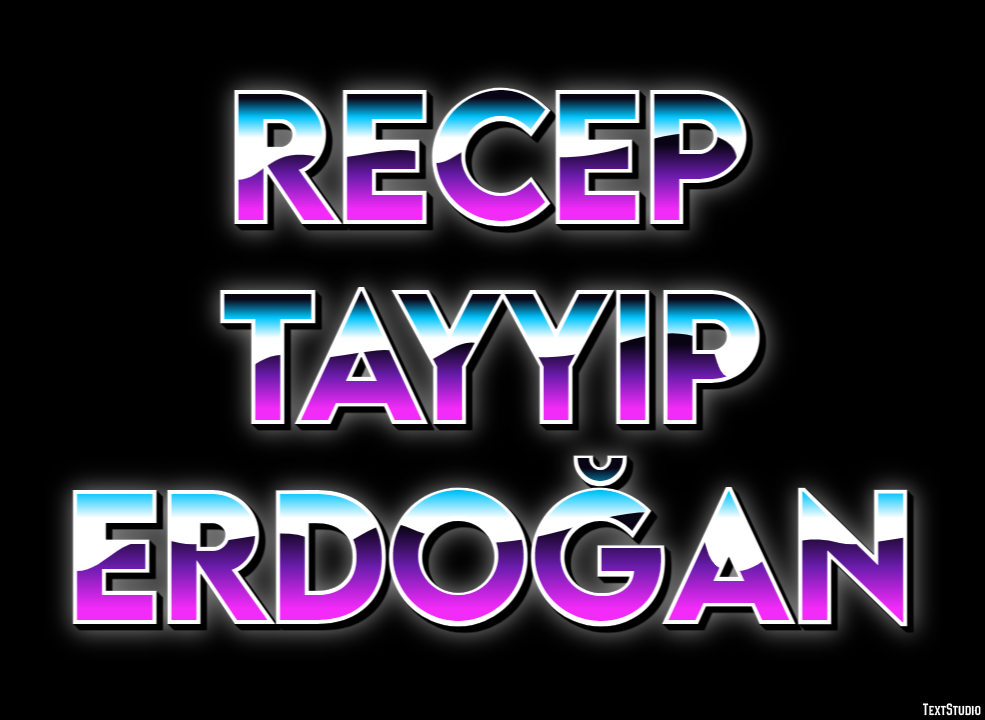 Recep Tayyip Erdoğan Efeito do texto