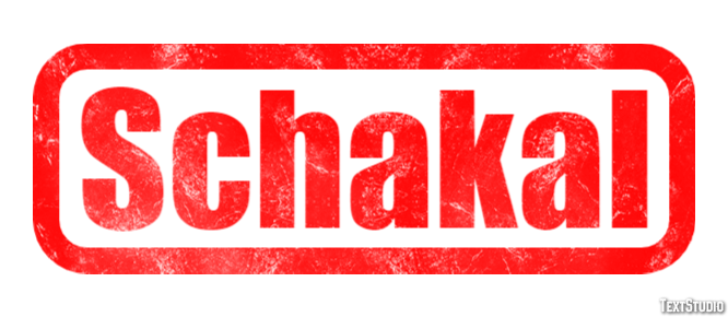 Schakal Effet de texte