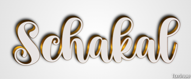 Schakal Effet de texte