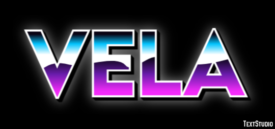 Vela Efeito do texto