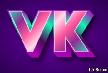 VK Effet de Texte