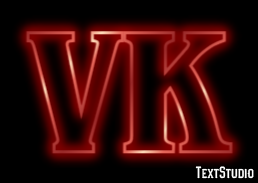 VK Efekt tekstowy