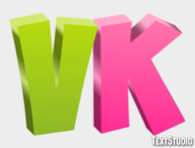 VK Effet de Texte