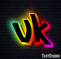 VK Effet de Texte