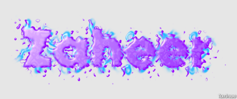 Zaheer Text Effect