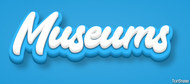 Museums Tekst Effect