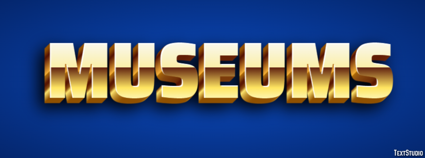 Museums Tekst effect