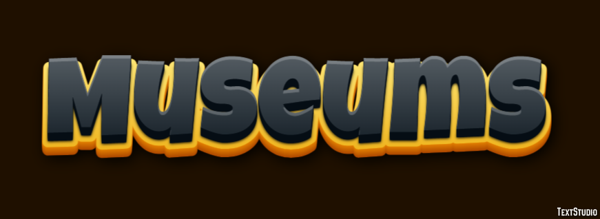 Museums Tekst effect